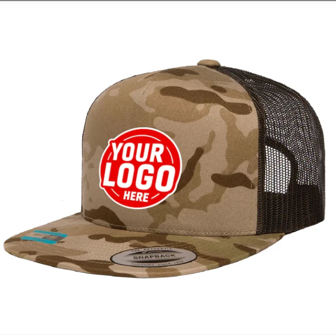Snapback Trucker Hat Embroidery Pattern