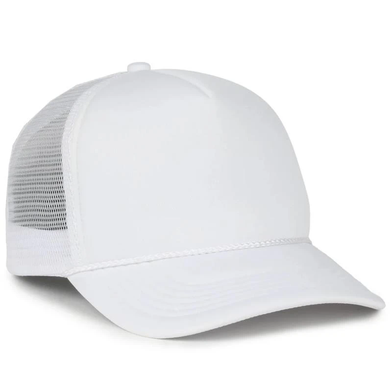 White Trucker Hat